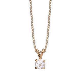 Christina Collect Gold Plated Sterling Silver Crystal Beautiful white crystal quartz, and with white topaz on the chain clasp, model 680-G07